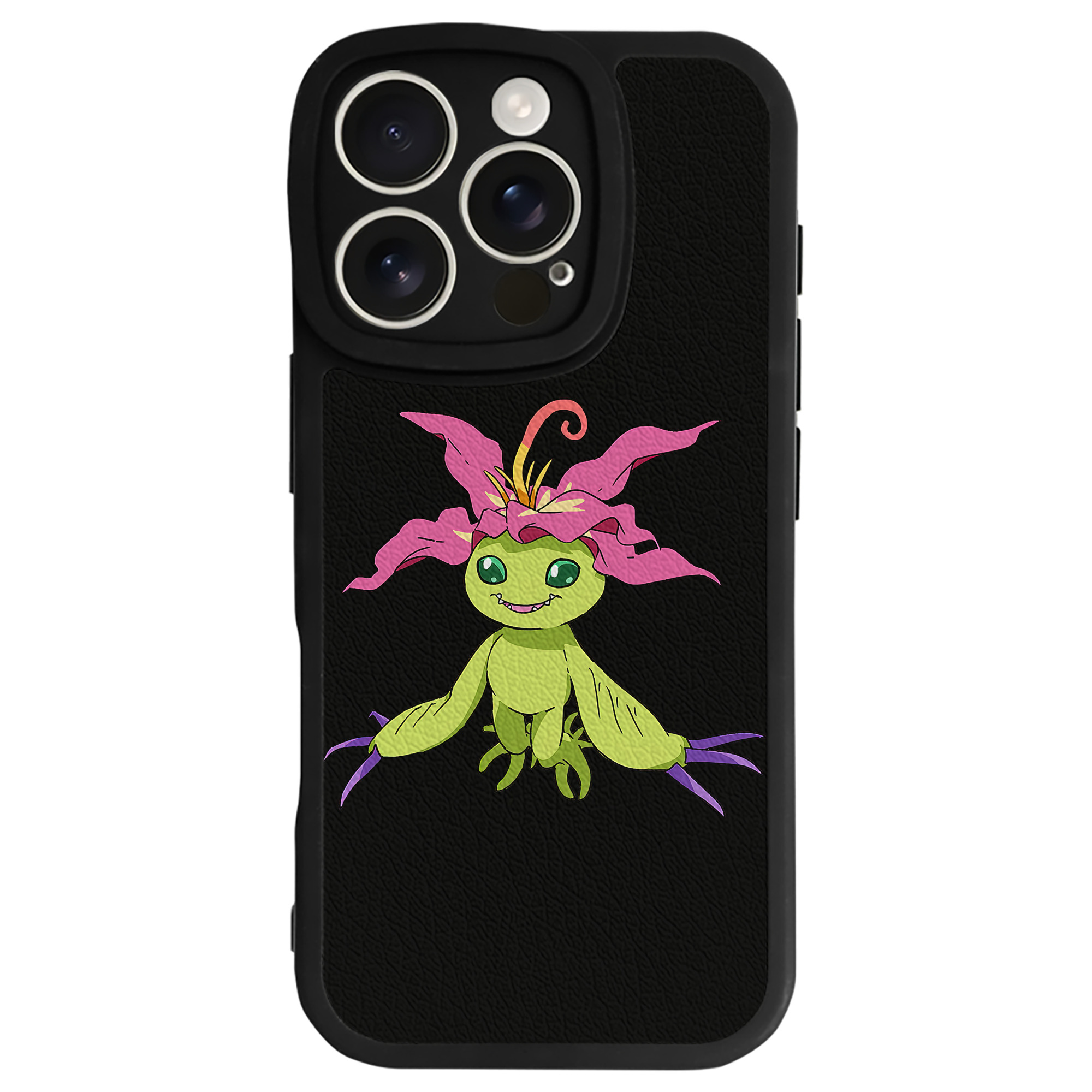 （画像用） Digimon デジタルモンスター/デジモン 【iPhone 16シリーズ対応】シリコンスマホケース（レザー調） 材質：シリコン